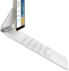 iPad Air acoplado a un Magic Keyboard