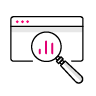 ícono de privacidad de datos de banda ancha